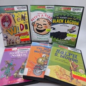 Scholastic Storybook Treasures DVD Lot 6 Discs Strega Nona Mouse and Motorcycle